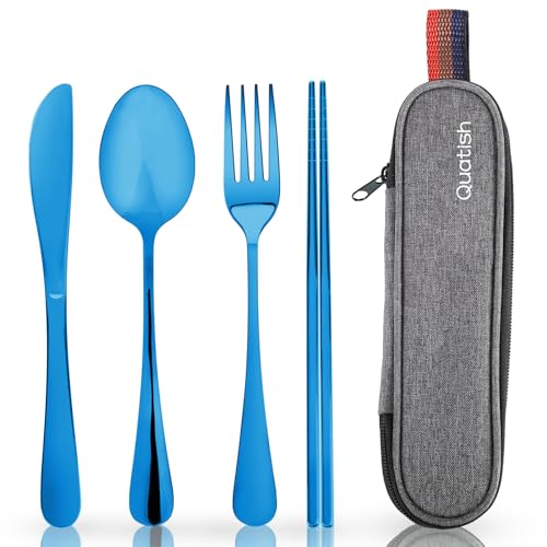 Travel Utensils with Case (5 Count)