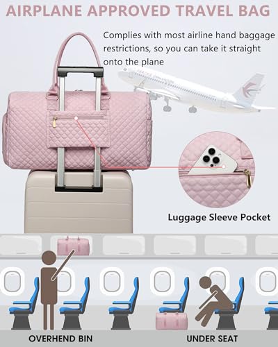 Women Weekender Travel Duffle Bag