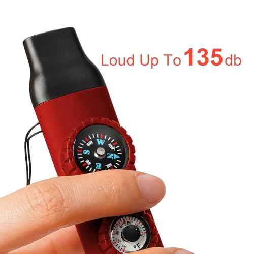 Emergency Survival Safety Whistle (2 Count)