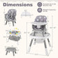 16 in 1 High Chair