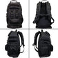 Tactical Backpack and Gym Bag 1000D Nylon Black