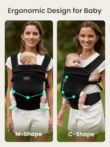 Baby Carrier Newborn to Toddler with Head Support