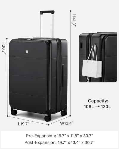 Expandable Large Checked Luggage