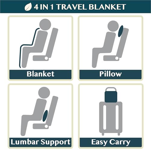 Travel Blanket Pillow