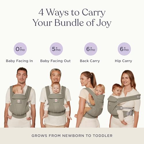 Omni Deluxe Baby Carrier for Newborn to Toddlers 0