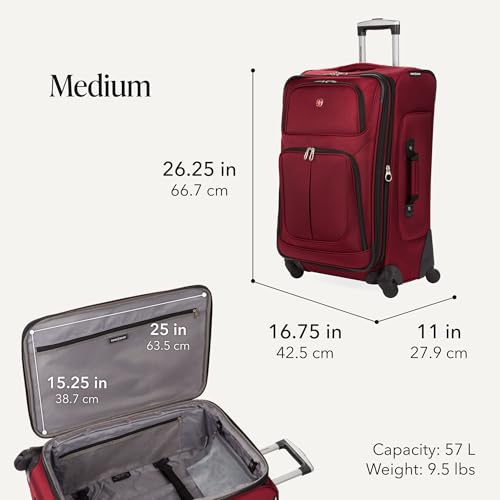 Sion Softside Expandable Roller Luggage