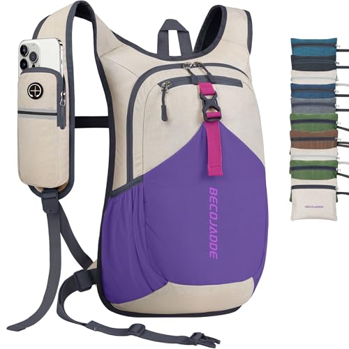 20L Small Hiking Backpack for Men Women Foldable Packable Back Pack Ultralight Hiking Daypack for Travel Camping Outdoor