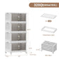 320Qt Stackable Storage Bins with Lid (4 Count)