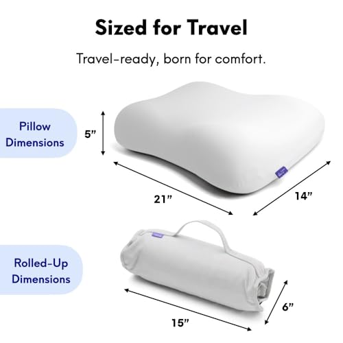 Cushion Lab Travel Deep Sleep Pillow