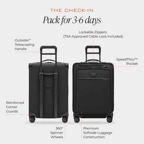 Baseline Compact 24 Inch Softside Checked Luggage