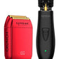 2-in-1 DLC T-Shaper Trimmer & Crunch Foil Shaver | STF602 Electric Razor & ST5206 Beard Trimmer Barber Haircut Kit | Red