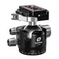 63.9" Video Carbon Fiber Tripod Ball Head 5 Leg LS