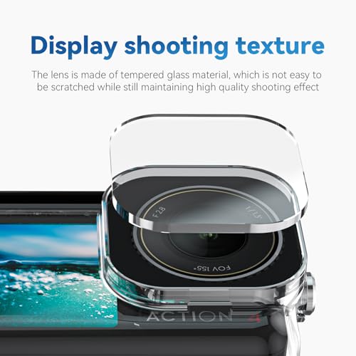 Waterproof Case for DJI Action 5 Pro Action 4