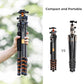 62" Carbon Fiber Camera Tripod