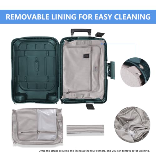 Zipperless Luggage Set 2 Pieces (2 Count)