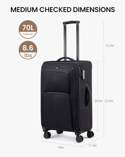 Medium Checked Luggage