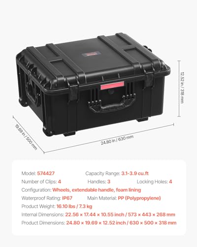 Dry Box Waterproof Hard Case with Pre
