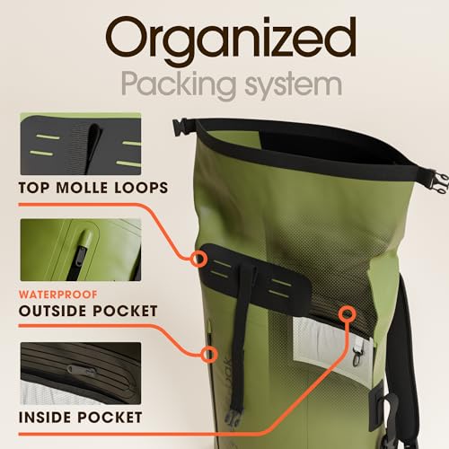 Waterproof Dry Bag Backpack 35L