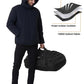 Duffle Backpack Convertible Travel Weekender Gym Bag Black 45L