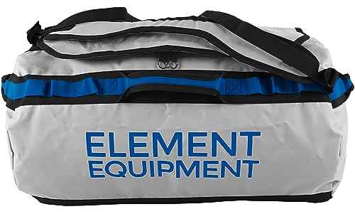 Trailhead Duffel Bag Shoulder Straps Waterproof Light Grey