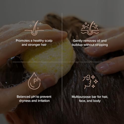 Maka Nature Lemon Shampoo Bar for Oily Hair (2.82 Ounce)