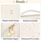 Initial Makeup Bag Personalized Gift for Women Teen Girls