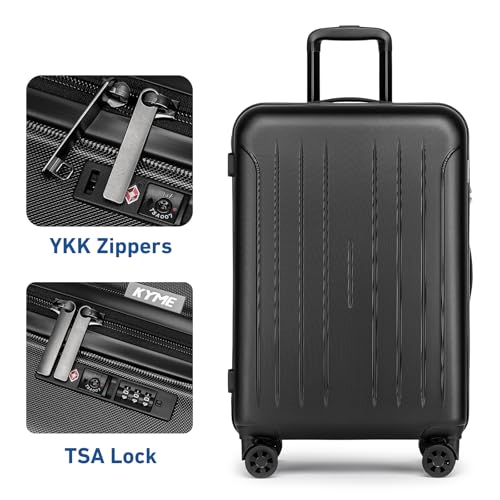 24 Inch Medium Luggage Checked TSA Approved Suitcase