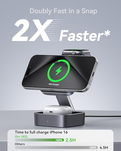 3 in 1 Wireless Charging Station for Apple Devices