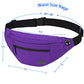 Large Purple Fanny Pack Sling Bag