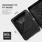 Checked Expandable Suitcase