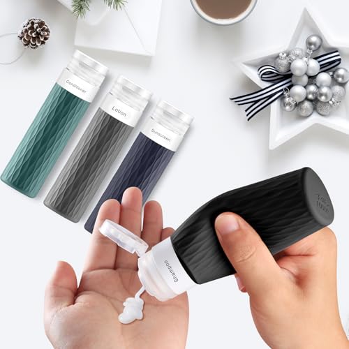 Travel Size Bottles for Toiletries (4 Count)