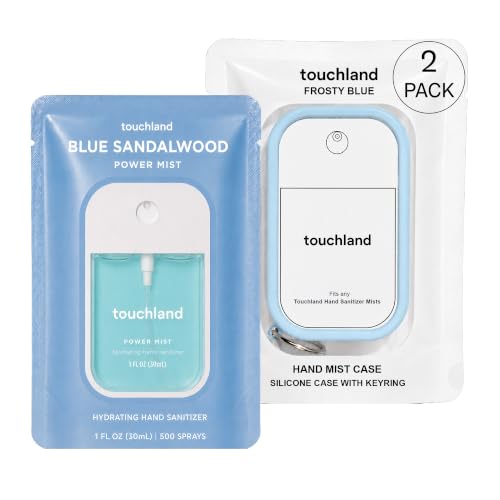 Cool Drift Set Blue Sandalwood Hydrating Hand Sanitizer & Case