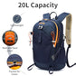 20L Lightweight Hiking Backpack With Rain