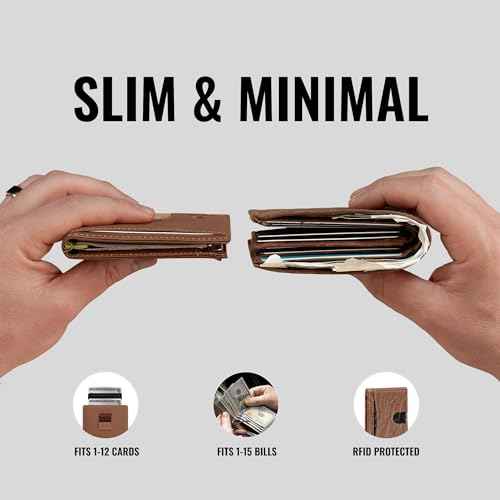Money Clip Slim Minimalist Wallet for Men