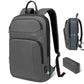 Backpack for Men Slim & Expandable Travel Laptop Backpack with USB Charging Port Water Resistant Anti