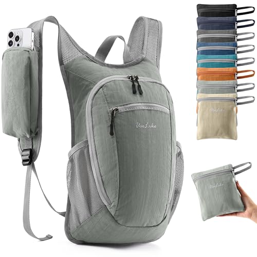 10L Small Hiking Backpack Travel Daypack Lightweight Packable Back Pack for Women Men