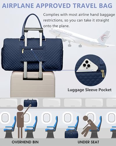 Women Weekender Travel Duffle Bag