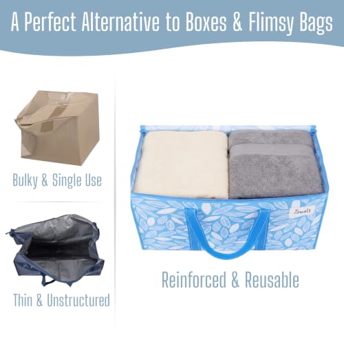 8 Pack Heavy Duty Moving Bags (8 Count)