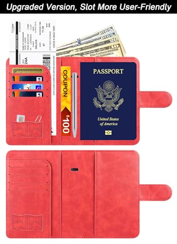 Airtag Passport Holder for Travel