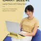 Laptop Carry Sleeve with Stand &Smart Storage for 14" Laptop for Work