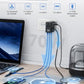 70W GaN Universal Travel Adapter with USB