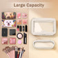 Travel Clear Makeup Bag with Makeup Brush Bag (2 count)