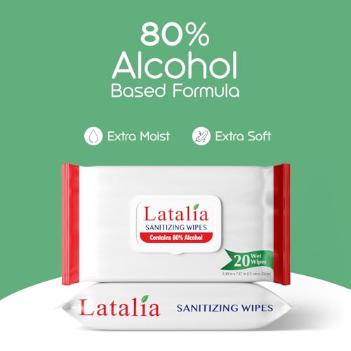Hand Wipes Pack of 4 (80 Count)