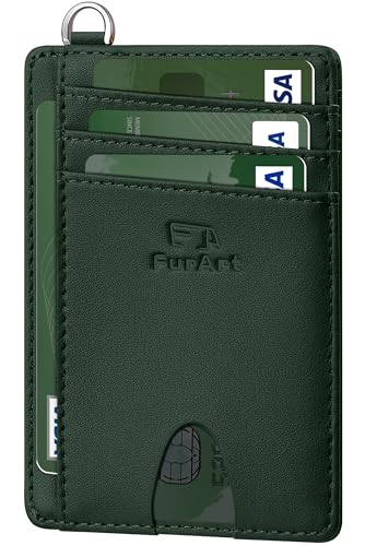 Slim Minimalist Wallet RFID Credit Card Holder for Men