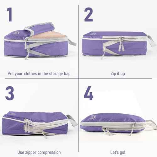 6 Set Compression Packing Cubes