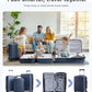 Luggage Sets 3 Pcs Suitcase with Wheels (3 Count)