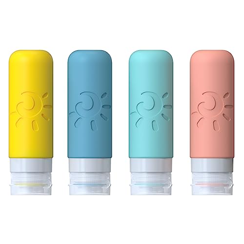 Travel Bottles for Toiletries (4 Count)