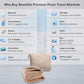 Premium Soft Long Travel Blanket Pillow Tall