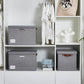 17" Large Fabric Storage Box with Lids (3 Count)