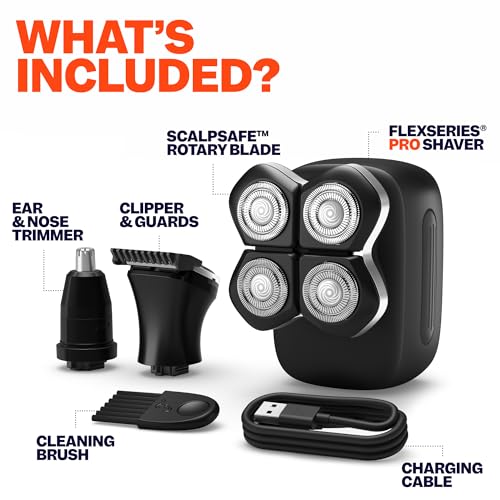 Electric Head & Body Hair Shaver